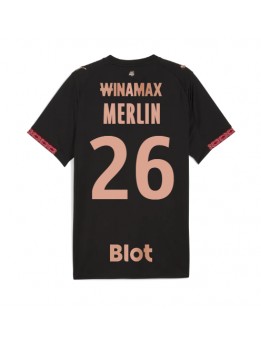 Moški Nogometna dresi replika Stade Rennais Quentin Merlin #26 Tretji 2025-26 Kratek rokav Moški Nogometna dresi replika Stade Rennais Quentin Merlin #26 Tretji 2025-26 Kratek rokav